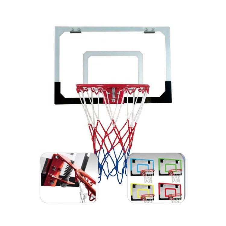 SBA305 Customized  Door Mounted Mini Basketball Backboard Hoop for Kids Playing Basketball