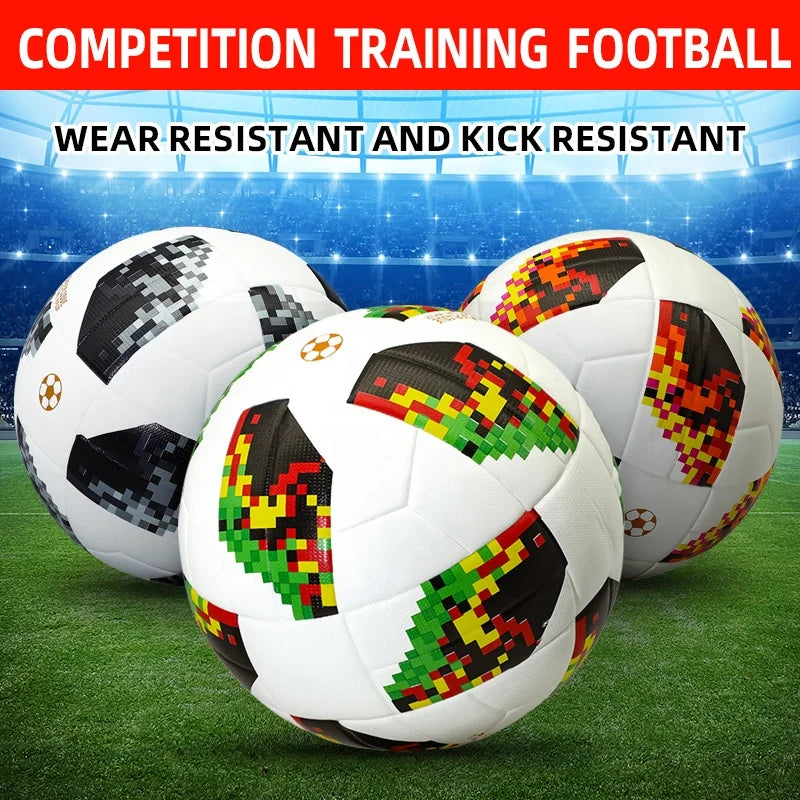 Factory Wholesale Custom Best PU Quality Soccer Balls Durable Adhere to Long-term Thermal Bonding Soccer