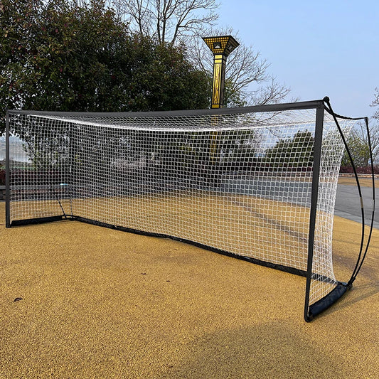 Huian Professional Soccer Goal Net with Steel Frame - Portable & Anti-Tear