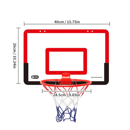 Indoor children's safety and fun games children's home sports basketball set wall bracket non perforated basketball frame