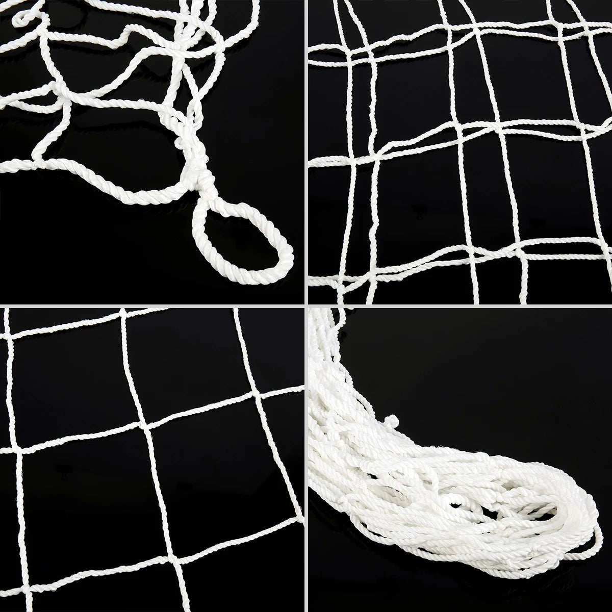 Soccer Goal Net Sports Soccer Replacement  Anti-impact Goal Nets and Soccer Goal Straps For 1.8m 2.4m 3.6m Soccer Goals Outdoor