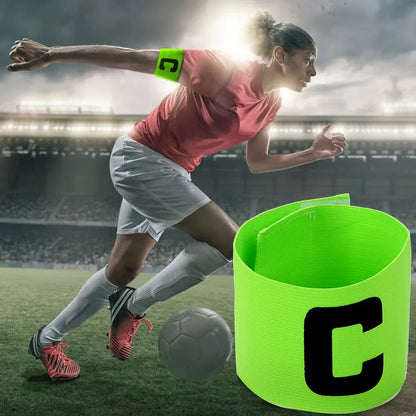 Leader Match Soccer Armband – Adjustable High-Visibility Football Bracelet & Sport Gift
