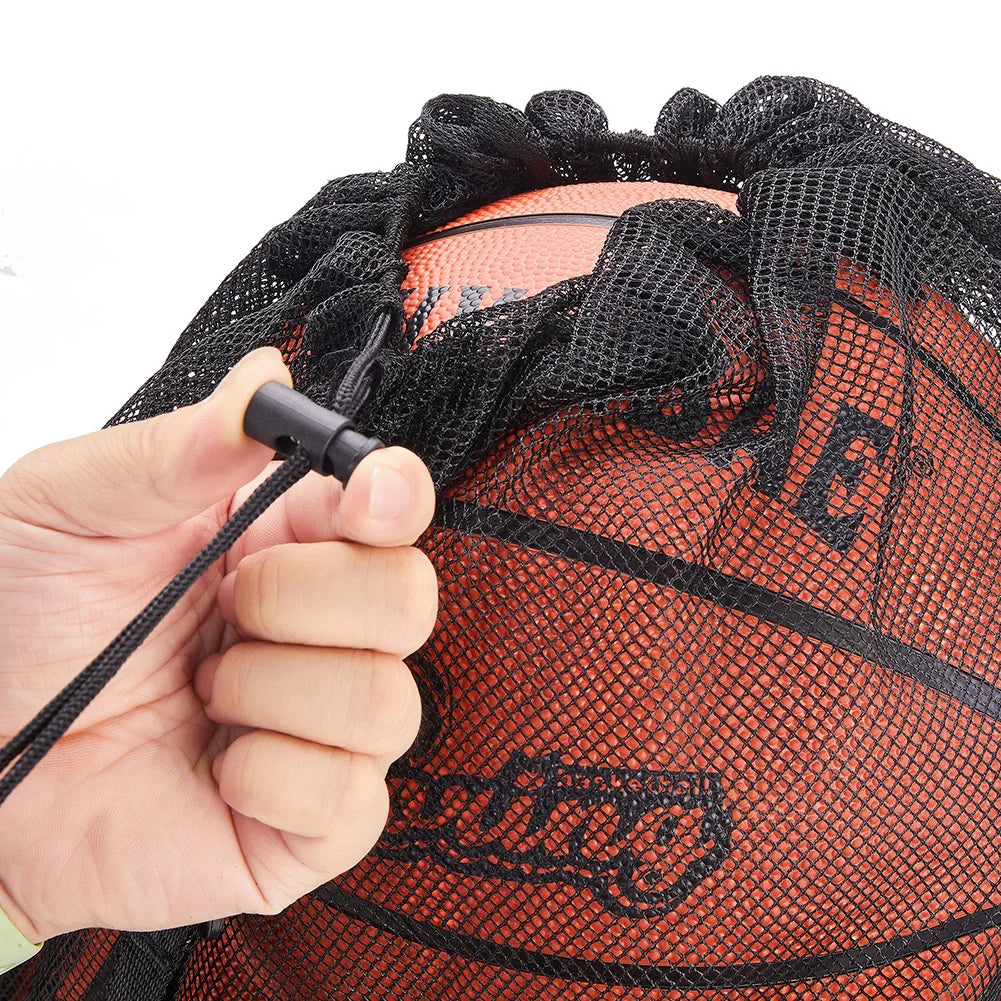 Extra Large Mesh Soccer Ball Bag – Professional Ball Bag for Basketball, Volleyball & Football