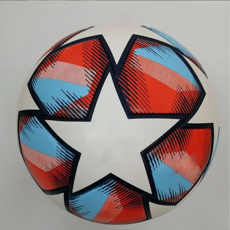 Professional Size 5 Seamless Soccer Balls High Quality Soft PU for Adult Outdoor League Competition Training Adolescent Players