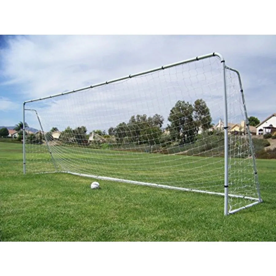 24' x 8' Steel Soccer Goal – Regulation Size Tournament Training Goal