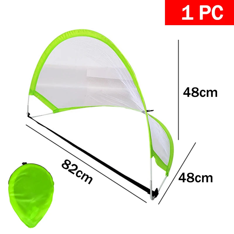 Children Soccer Outdoor Sports Toys Portable Folding Football Goal Outside Sports Parent-Child Interactive Activities Games Toys