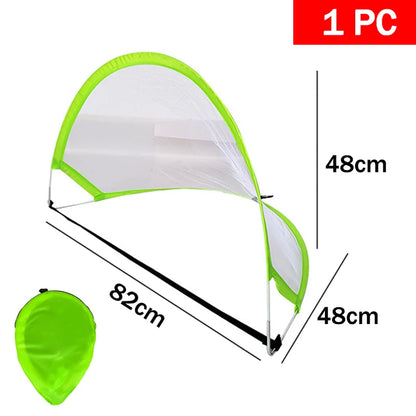 Children Soccer Outdoor Sports Toys Portable Folding Football Goal Outside Sports Parent-Child Interactive Activities Games Toys