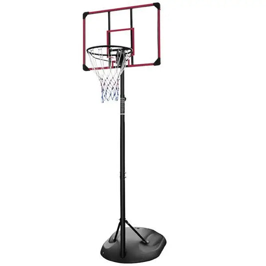 Portable 7.5ft 9.2ft 32 Inch Adjustable Basketball Hoop System Wheels for Youth Adults Indoor Outdoor Basketball Court Equipment