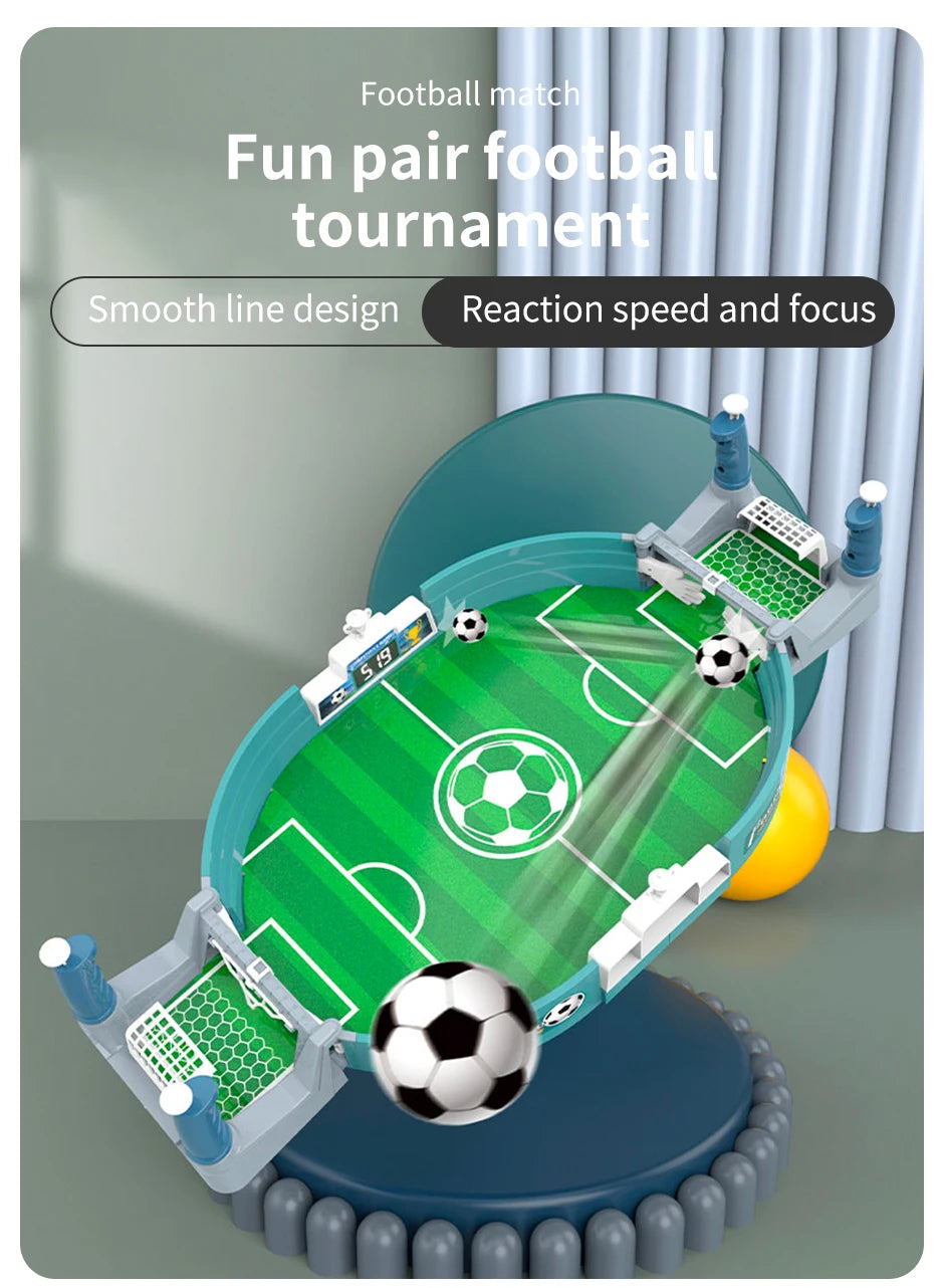 Soccer Table for Family Party Football Board Game Desktop Interactive Soccer Toys for Boys Sport Outdoor Portable Game Kid Gifts