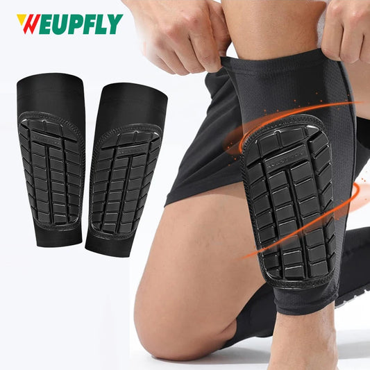 1Pair Shin Guards Soccer, Impact-Resistant High-Elasticity Soccer Sleeves Football Soccer Shin Guards for Women Men