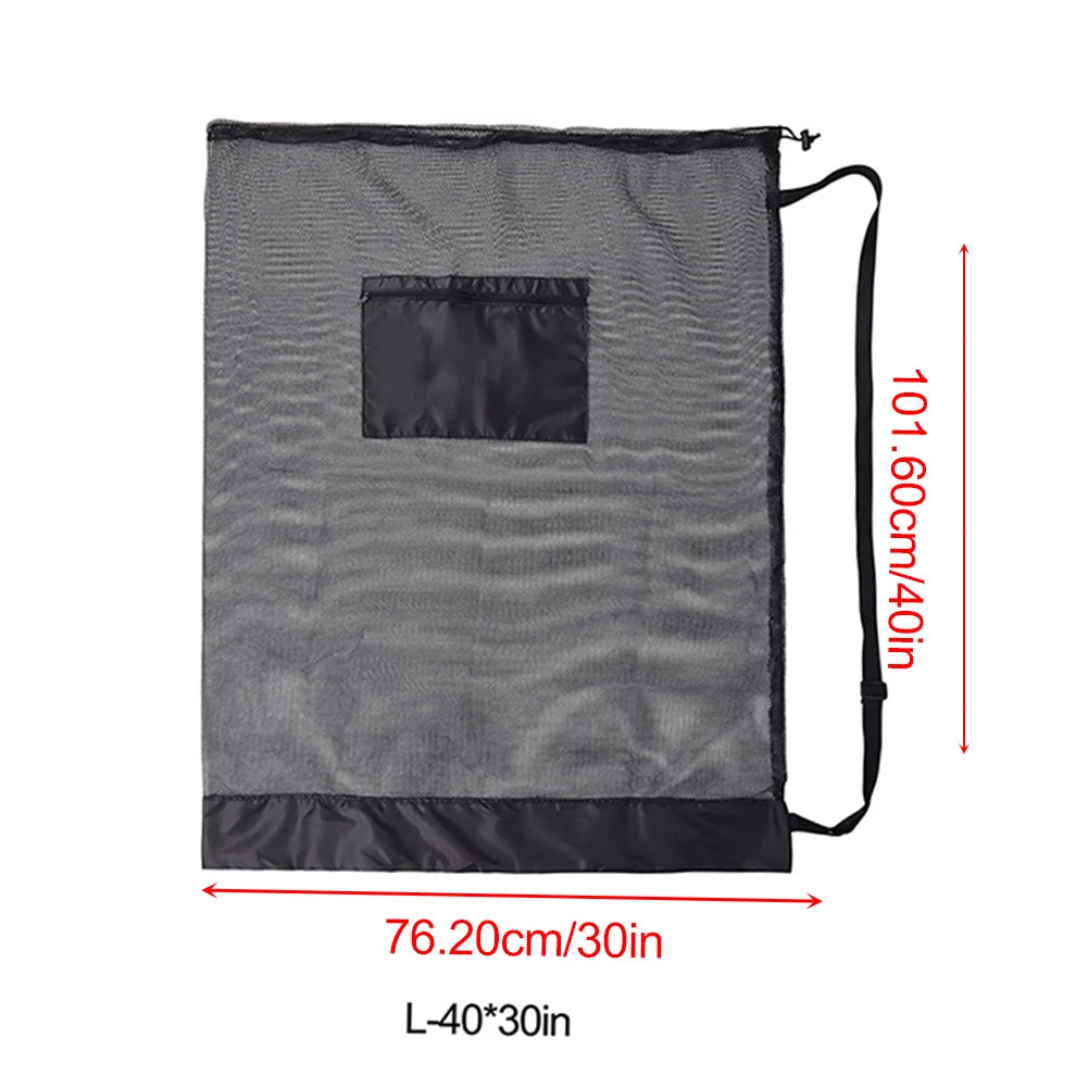 Extra Large Mesh Soccer Ball Bag – Professional Ball Bag for Basketball, Volleyball & Football