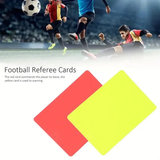 Professional 5-Piece Soccer Referee Kit – Includes Stopwatch, Cards, Whistle & Toss Coin