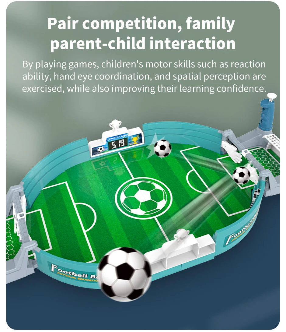 Soccer Table for Family Party Football Board Game Desktop Interactive Soccer Toys for Boys Sport Outdoor Portable Game Kid Gifts