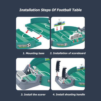 Soccer Table for Family Party Football Board Game Desktop Interactive Soccer Toys for Boys Sport Outdoor Portable Game Kid Gifts