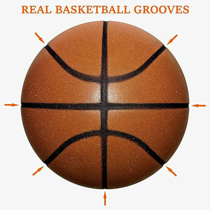 Silent Basketball (Sizes 7, 6, 5) – Quiet Airless Foam Training Ball