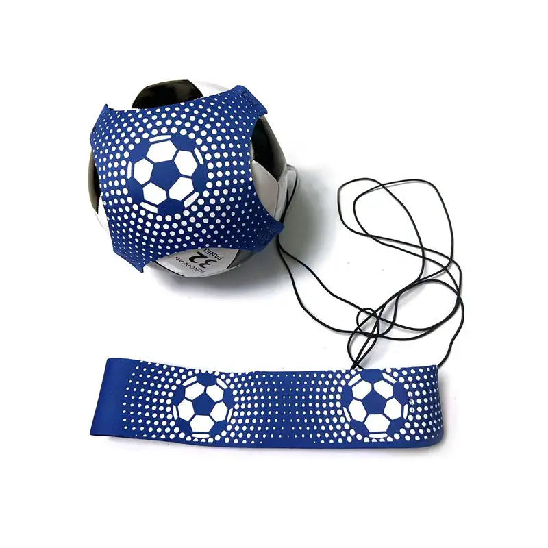 Football Kick Throw Solo Practice Adjustable Waist Belt Soccer Ball Control Training Equipment Children Elastic