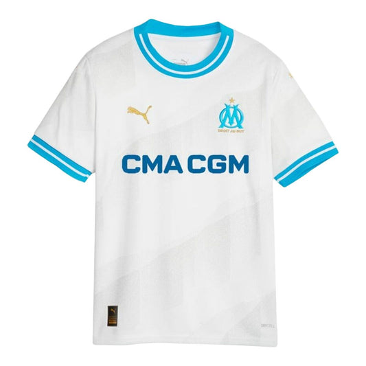 Child's Short Sleeve T-Shirt Puma Olympique de Marsella-0