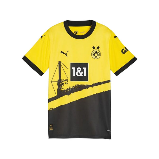 Children's Short Sleeved Football Shirt Puma Borussia Dortmund-0