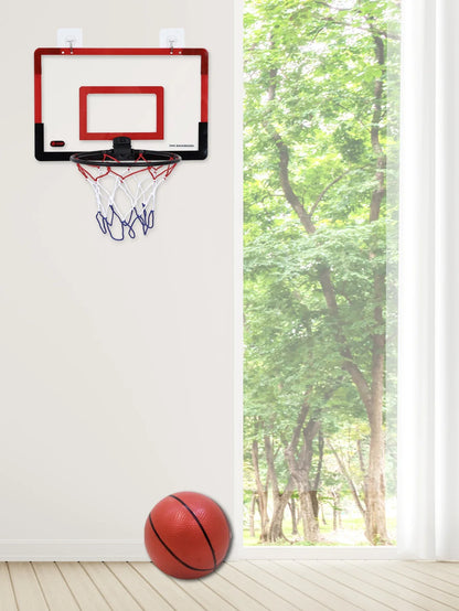 Kids’ Pro-Safety Indoor Basketball Hoop Set – Tool-Free Over-the-Door Mini Hoop