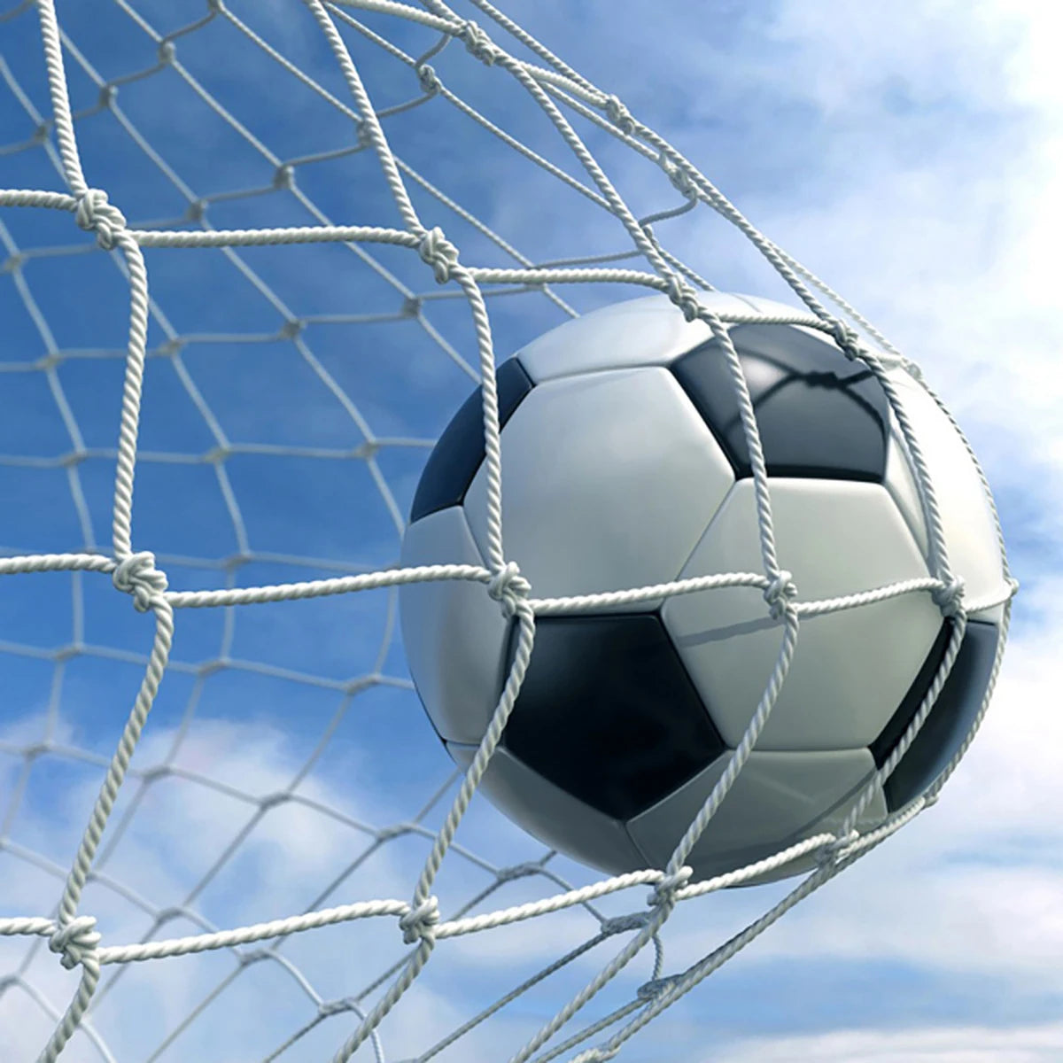 Heavy-Duty Soccer Replacement Goal Net – Anti-Impact Polyethylene Football Net