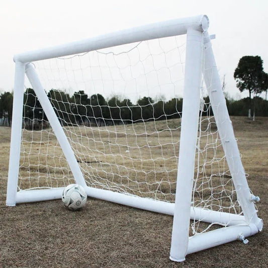 Hot sale!Large Size Adjustable Inflatable Soccer Goal Pitch with Net for Kids' Outdoor Football Field Single Layer Folding Tent