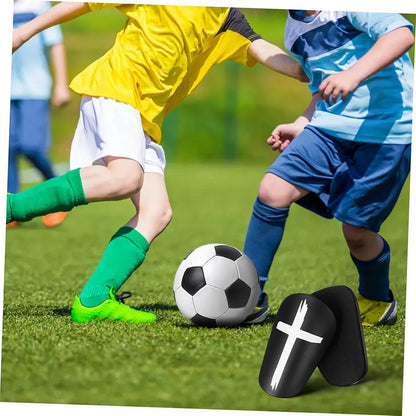 Loogdeel 1 Pair Soccer Shin Guards Protective Gear & Shin Pads for Soccer Training &Matches Essential Soccer Gear for Kids Youth