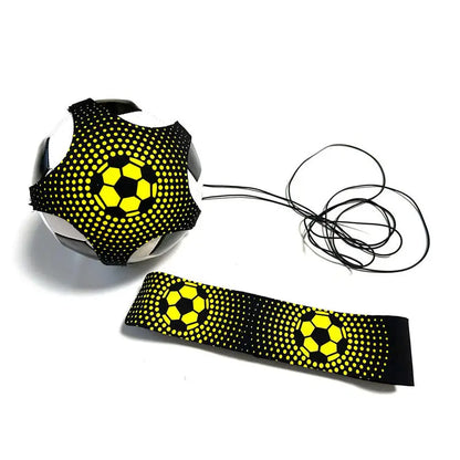 Football Kick Throw Solo Practice Adjustable Waist Belt Soccer Ball Control Training Equipment Children Elastic