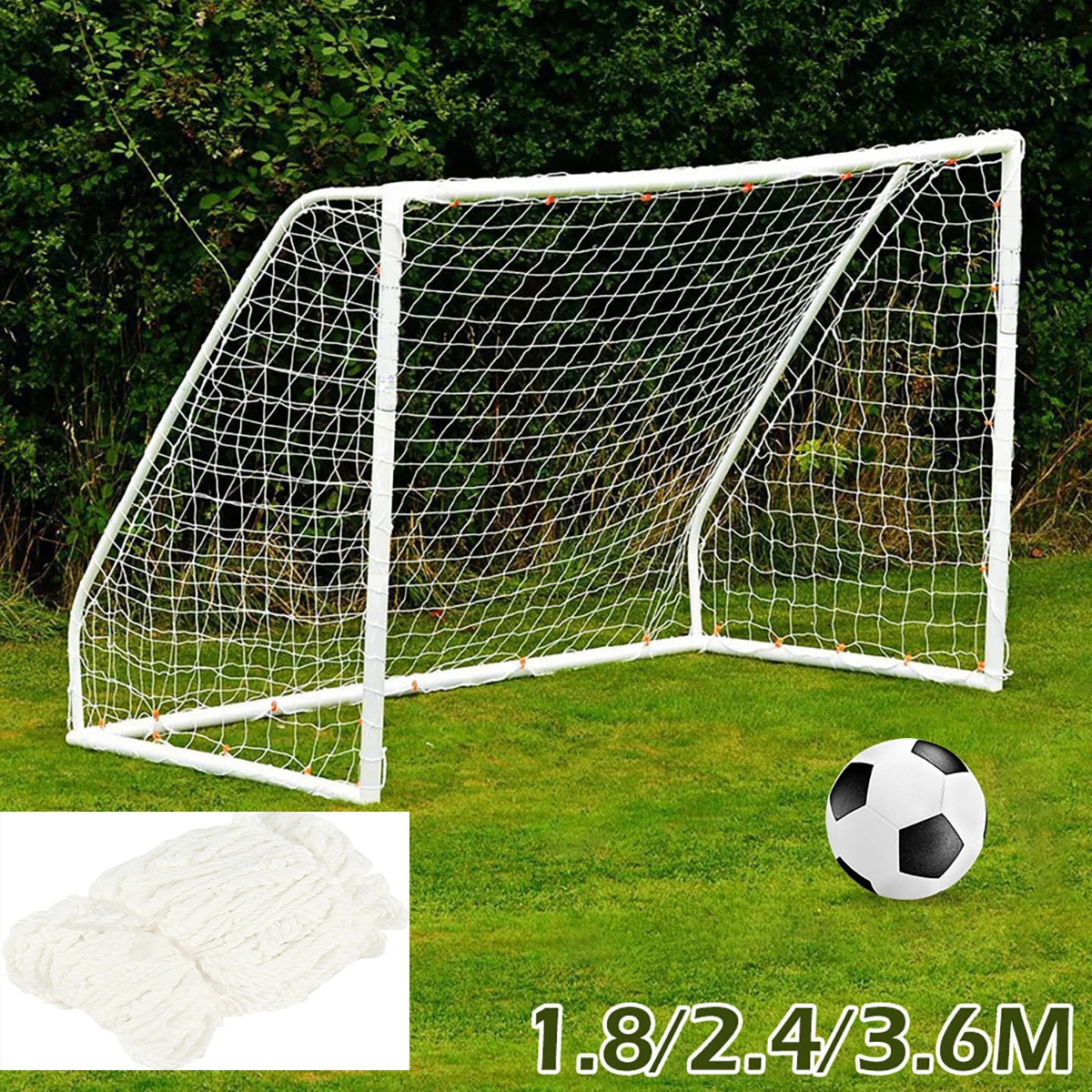 Soccer Goal Net Football Soccer Goal Post Net Soccer Goal Post Junior Sports Training Football Match Replace Practice Accessory