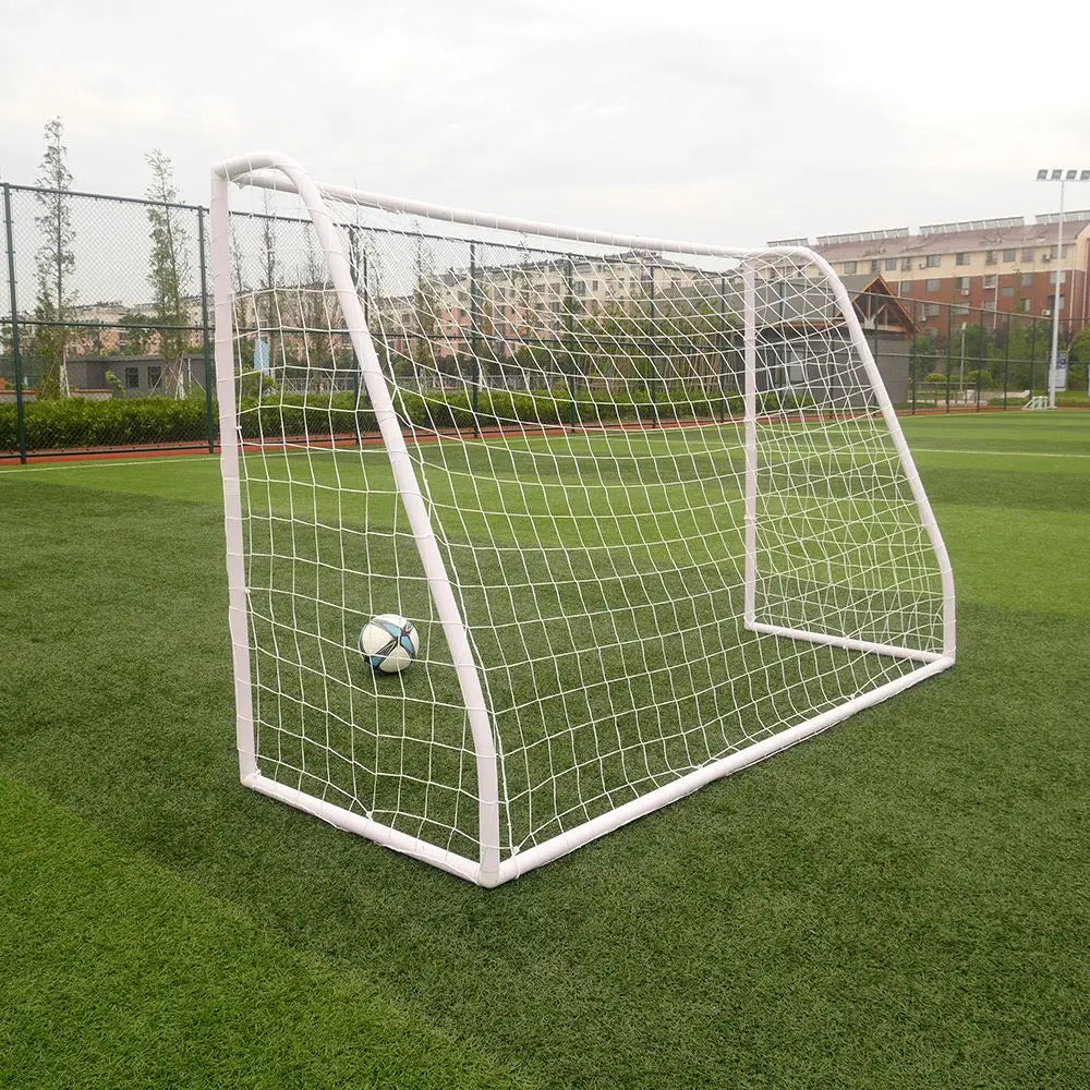 8' x 5' Portable Soccer Goal Set – Weather-Resistant Training Net with Anchors