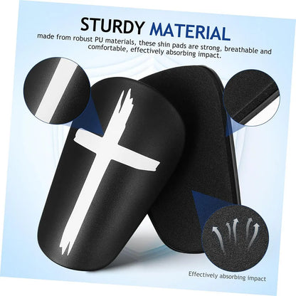 Loogdeel 1 Pair Soccer Shin Guards Protective Gear & Shin Pads for Soccer Training &Matches Essential Soccer Gear for Kids Youth