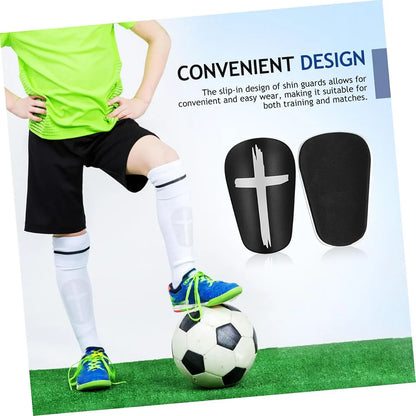 Loogdeel 1 Pair Soccer Shin Guards Protective Gear & Shin Pads for Soccer Training &Matches Essential Soccer Gear for Kids Youth