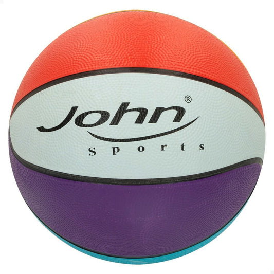 Basketball Ball John Sports Rainbow 7 Ø 24 cm 12 Units-1