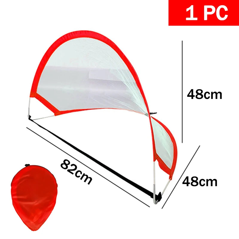 Children Soccer Outdoor Sports Toys Portable Folding Football Goal Outside Sports Parent-Child Interactive Activities Games Toys