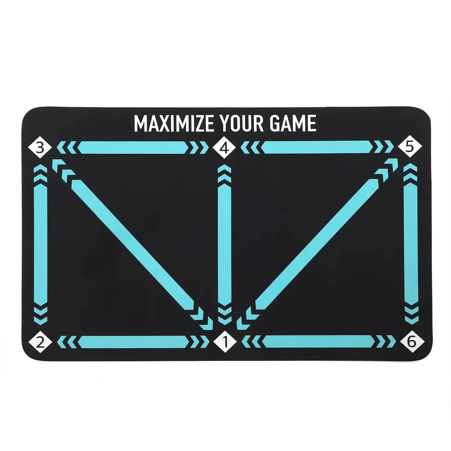 Soccer ball control training mat | Stable and silent rubber base | Digital Guidance Design | Improve ball sense, daily training