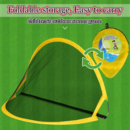 Children Soccer Outdoor Sports Toys Portable Folding Football Goal Outside Sports Parent-Child Interactive Activities Games Toys