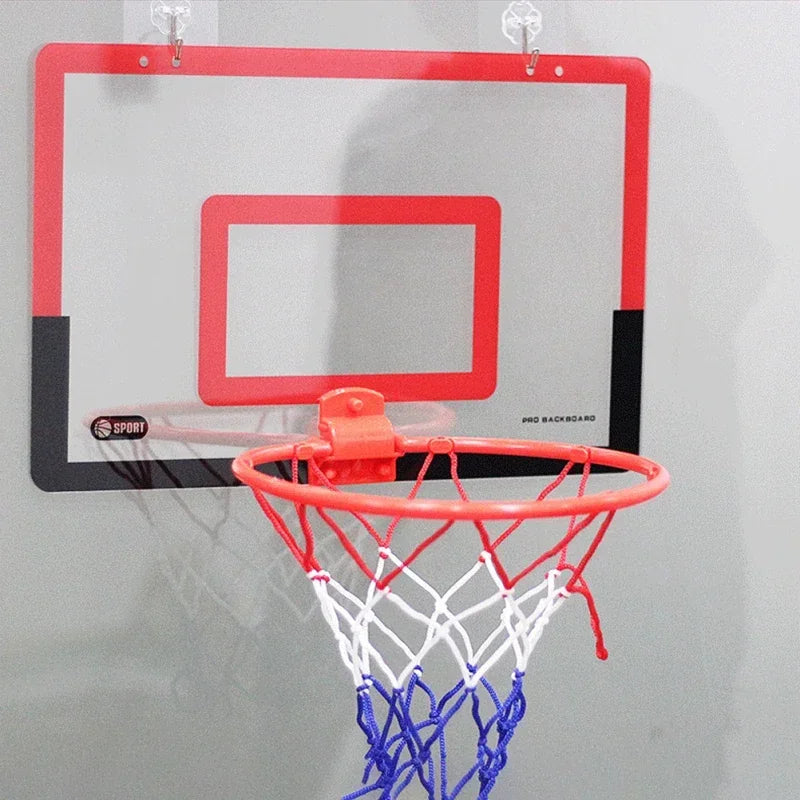 Indoor children's safety and fun games children's home sports basketball set wall bracket non perforated basketball frame