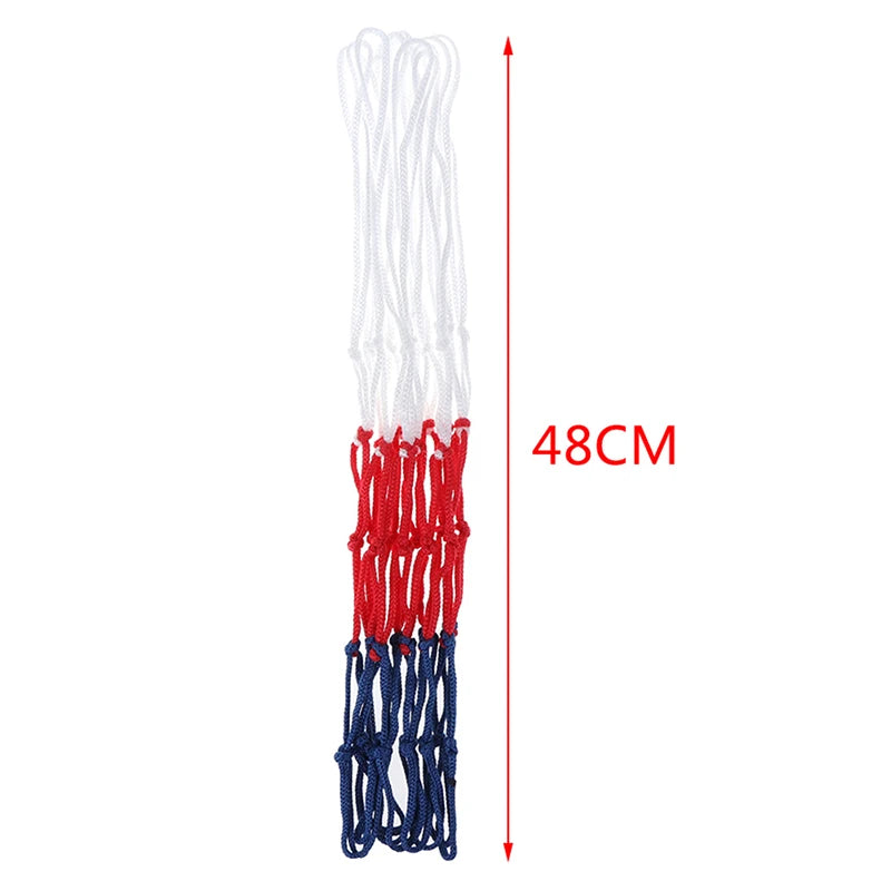 Standard Basketball Net & Ball Pump Kit – Heavy-Duty Anti-Whip Net