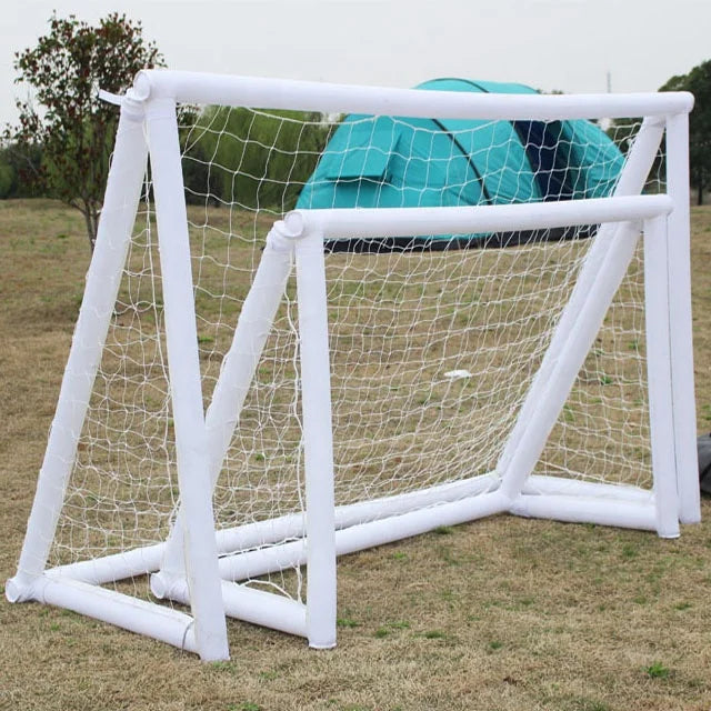 Hot sale!Large Size Adjustable Inflatable Soccer Goal Pitch with Net for Kids' Outdoor Football Field Single Layer Folding Tent