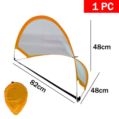 Children Soccer Outdoor Sports Toys Portable Folding Football Goal Outside Sports Parent-Child Interactive Activities Games Toys