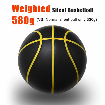 Silent Basketball (Sizes 7, 6, 5) – Quiet Airless Foam Training Ball