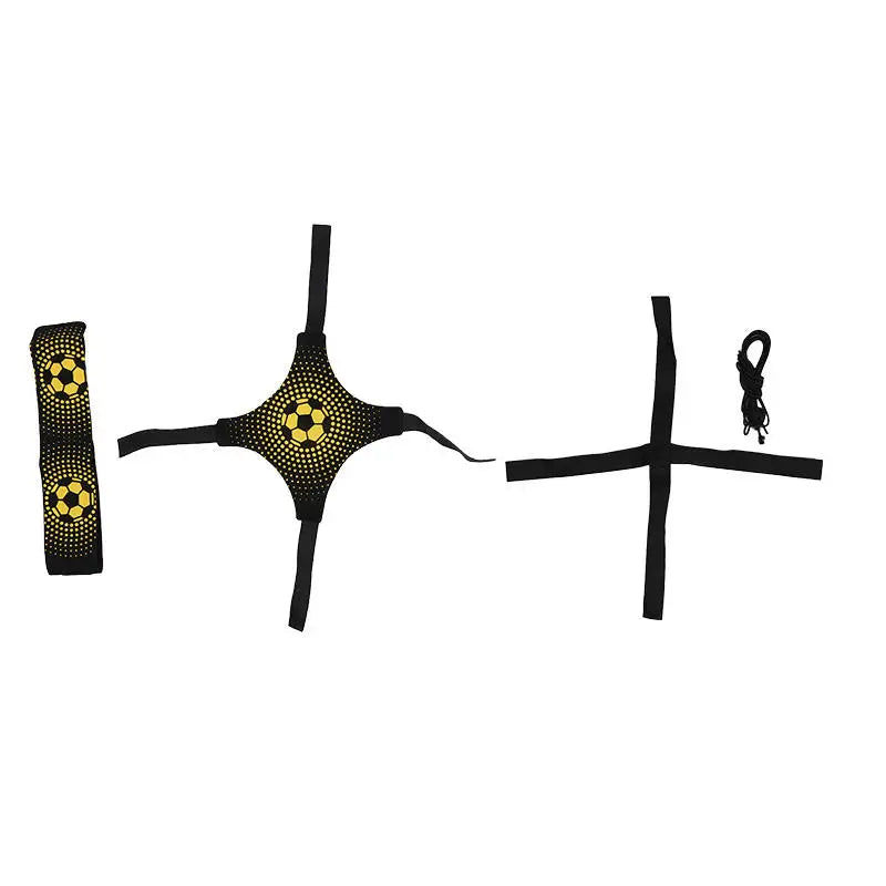 Football Kick Throw Solo Practice Adjustable Waist Belt Soccer Ball Control Training Equipment Children Elastic