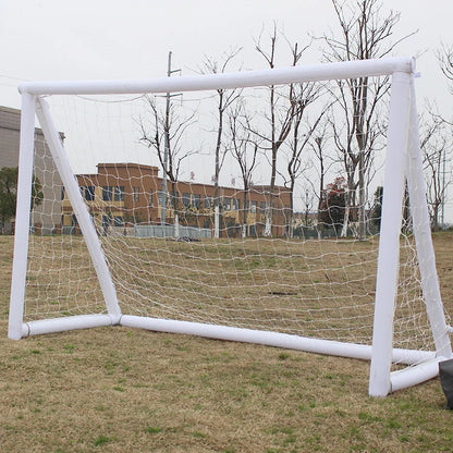 Hot sale!Large Size Adjustable Inflatable Soccer Goal Pitch with Net for Kids' Outdoor Football Field Single Layer Folding Tent