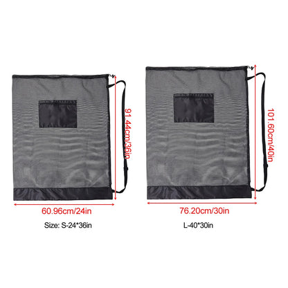 Extra Large Mesh Soccer Ball Bag – Professional Ball Bag for Basketball, Volleyball & Football