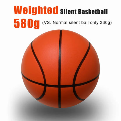 Silent Basketball (Sizes 7, 6, 5) – Quiet Airless Foam Training Ball