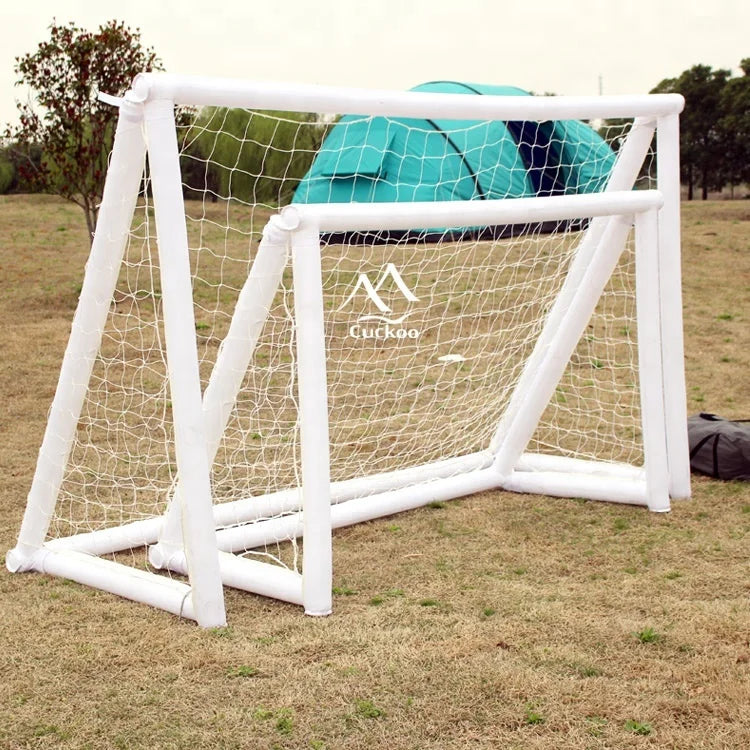 Hot sale!Large Size Adjustable Inflatable Soccer Goal Pitch with Net for Kids' Outdoor Football Field Single Layer Folding Tent