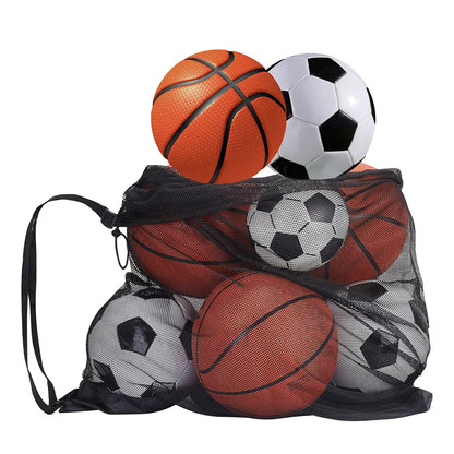 Extra Large Mesh Soccer Ball Bag – Professional Ball Bag for Basketball, Volleyball & Football