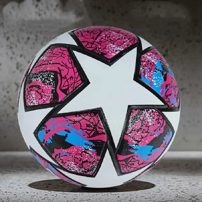 Professional Size 5 Seamless Soccer Balls High Quality Soft PU for Adult Outdoor League Competition Training Adolescent Players