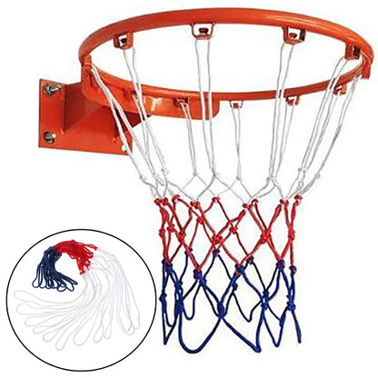 Standard Basketball Net & Ball Pump Kit – Heavy-Duty Anti-Whip Net