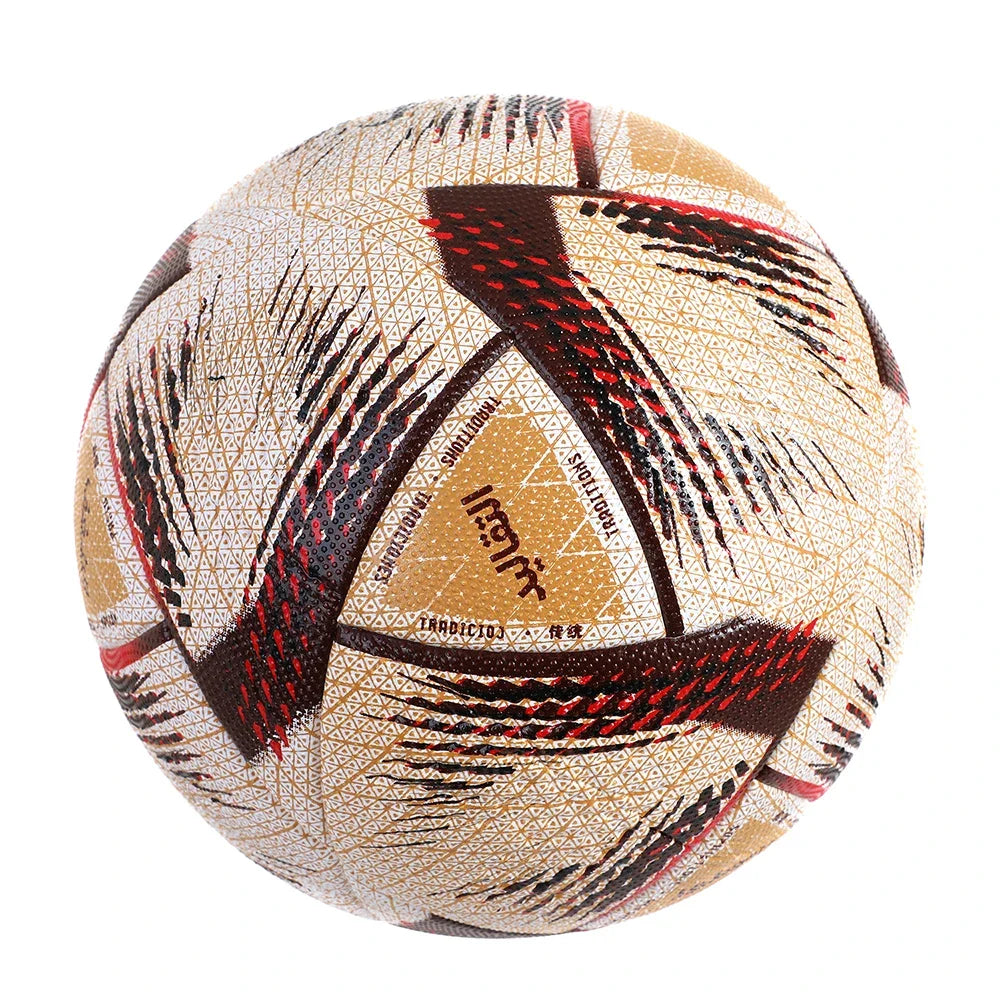 2025 High Quality Soccer Ball Official Size 5 PU Material Seamless Wear Resistant Match Training Football Futbol Voetbal Bola