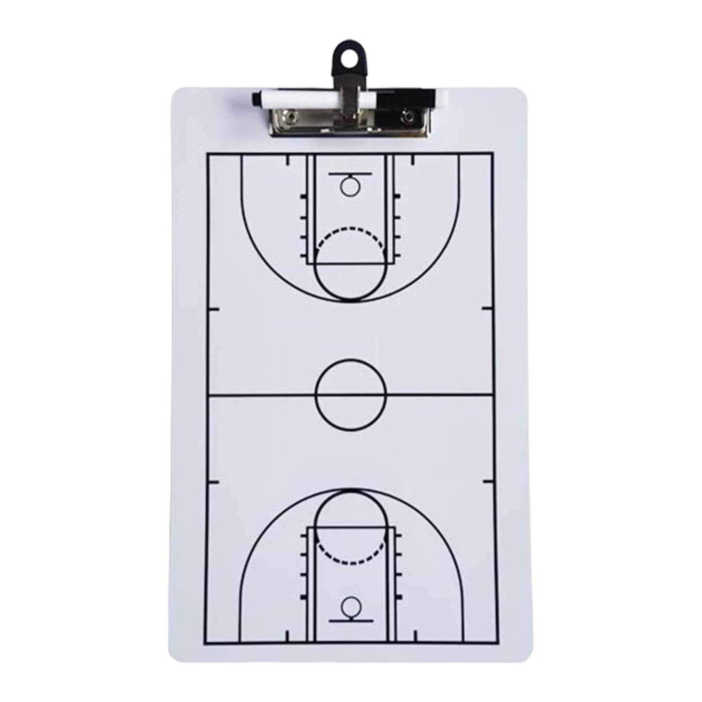 Double-Sided Basketball Coaching Board – Portable Strategy & Tactic Clipboard
